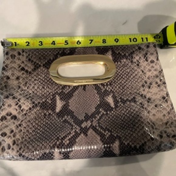 MICHAEL by Michael Kors python clutch - Picture 2 of 11